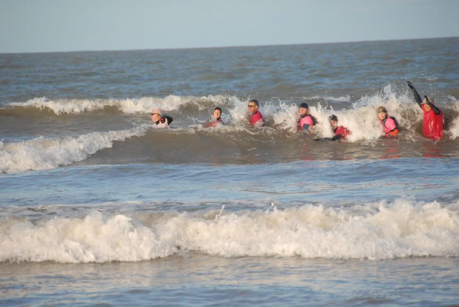 Try our longe-côte new activity on the beautiful beach of La Davière