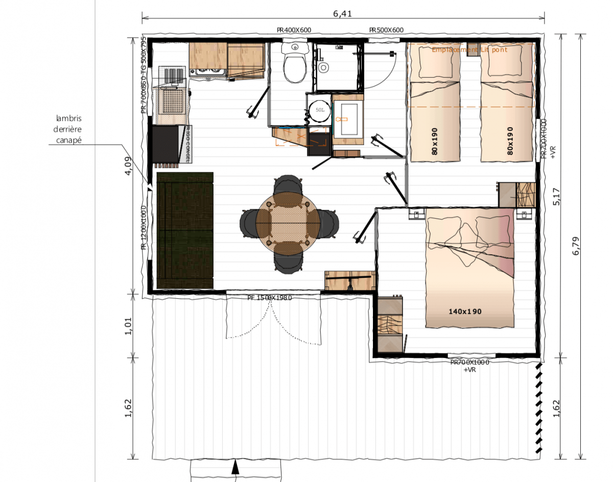 Lodge Cannelle Premium