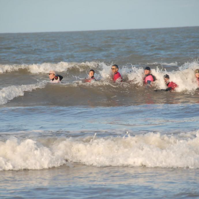 S’initier au Longe – Côte sur la très belle plage de la Davière
