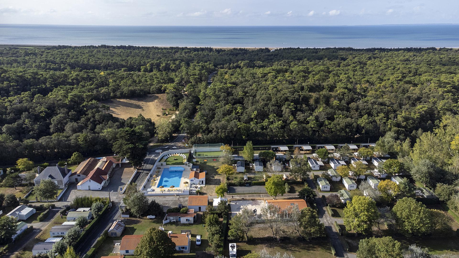Camping **** La Davière Plage - Hébérgement